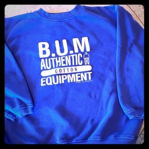 Bum Vintage Cropped Sweatshirt
